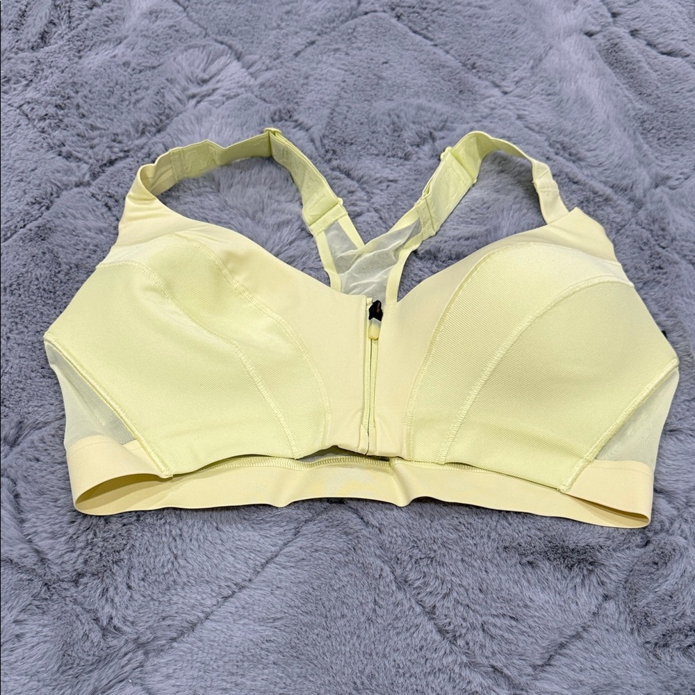 adidas x Ivy Park Light Yellow Sports Bra